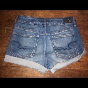 American Eagle High Rose Shorts